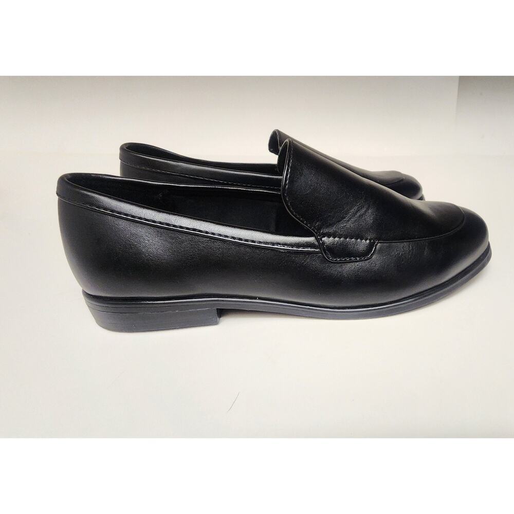 Solanz Sole Comfort Flat Loafer Shoes Color Black Size 8.5W - Picture 4 of 10